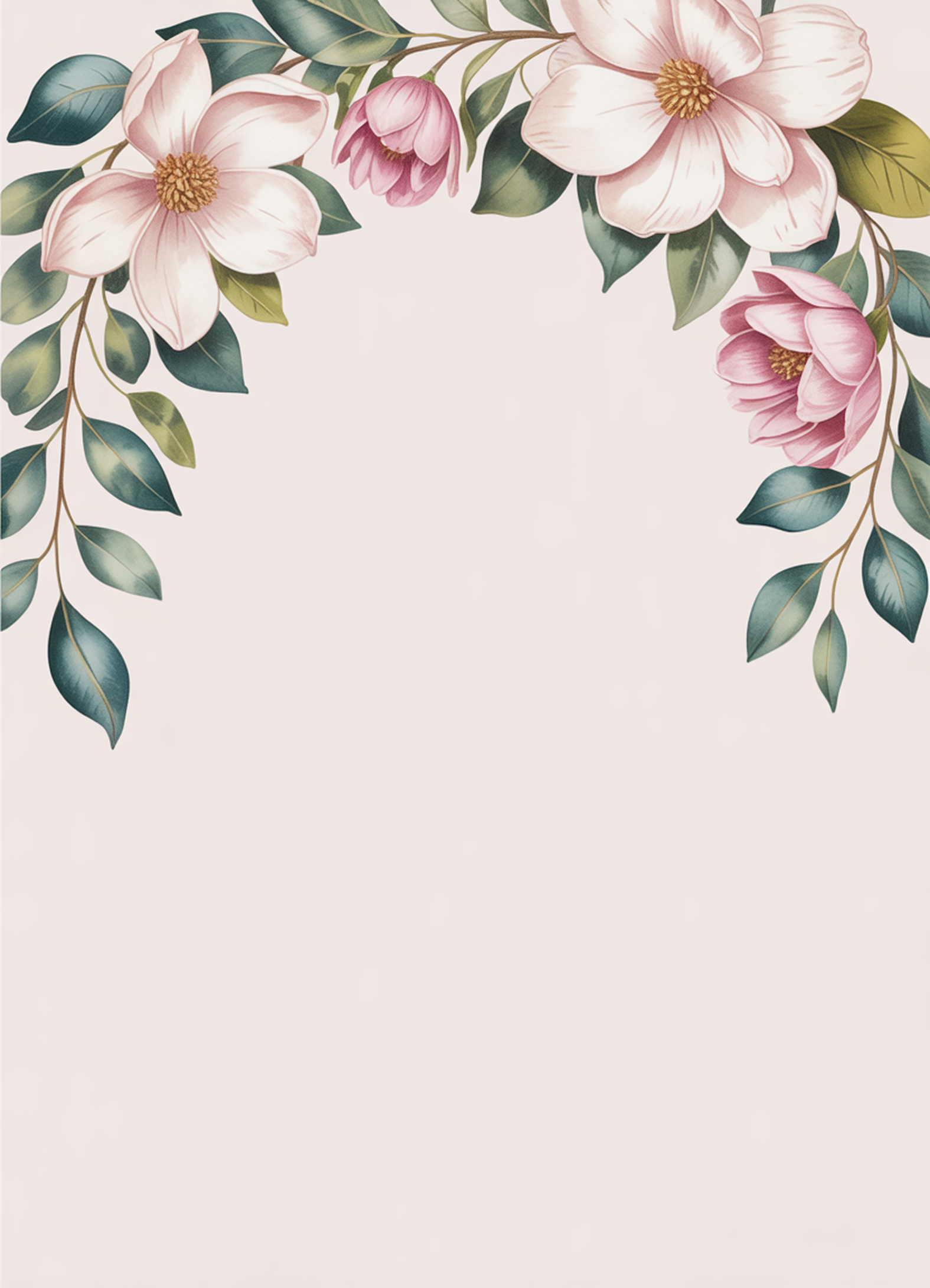 Magnolia Wreath II