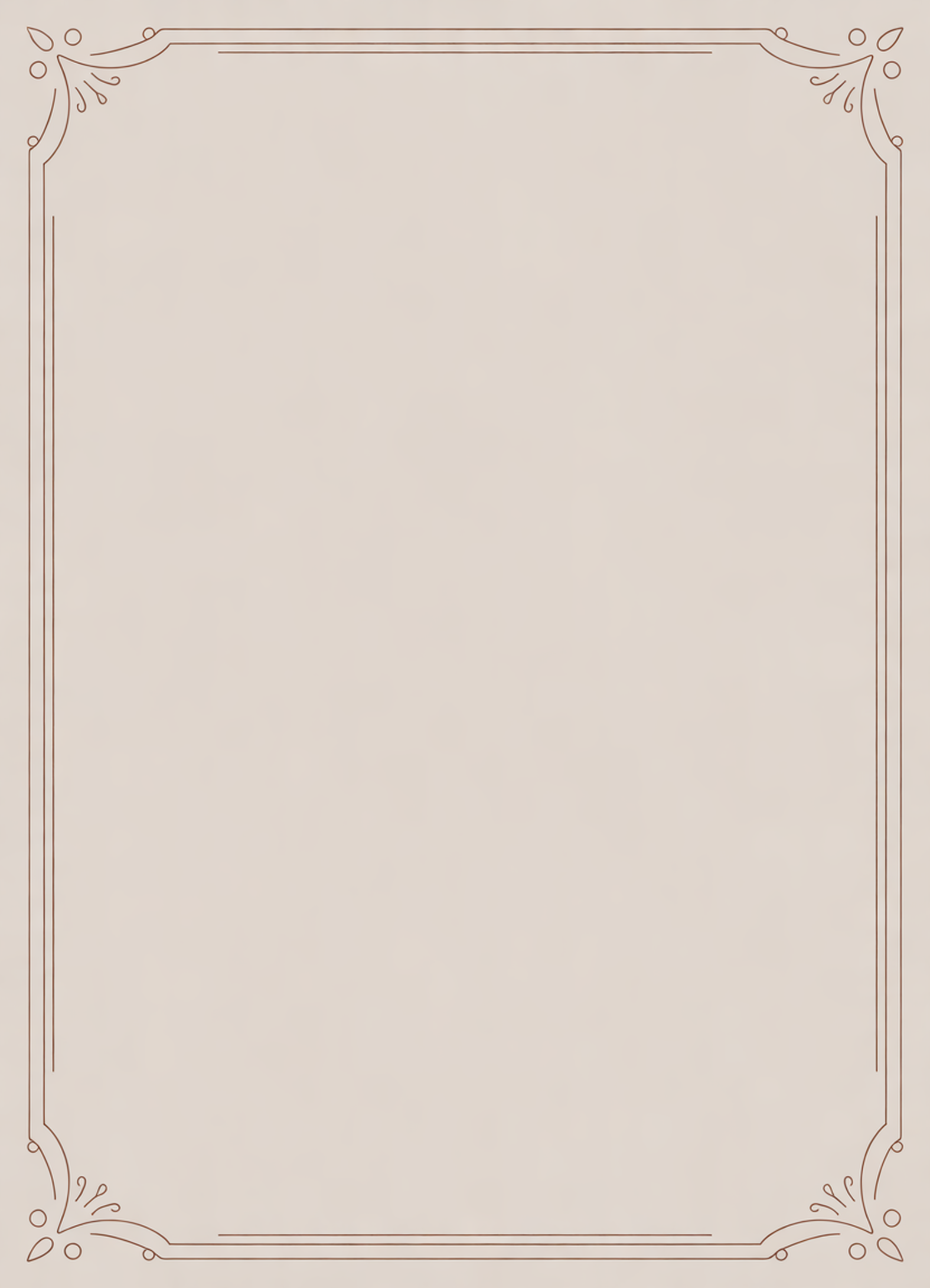 Minimal Frame I